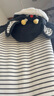 麥拉貝拉嬰幼兒連體衣服男女寶寶爬爬服新生兒外出加厚保暖新款秋冬裝 條紋 100cm 曬單實(shí)拍圖