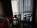 內(nèi)吉姆（neijimu） 老船木陽臺(tái)茶桌椅組合小戶型家用實(shí)木功夫茶幾簡約移動(dòng)茶臺(tái) 1桌+2圈椅（帶電磁爐） 整裝 曬單實(shí)拍圖