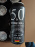5.0黑啤酒500ml*12听礼盒装 德国精酿啤酒原装进口 实拍图