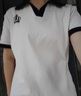 皮爾卡丹2024夏新款女士棉短袖t恤短款上衣polo衫翻領體恤顯瘦小眾女裝 白色 XL (建議115斤-130斤) 曬單實拍圖