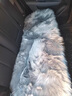 索飾高檔冬季汽車(chē)毛絨坐墊腰靠保暖長(cháng)毛加熱車(chē)載座墊適用奧迪奔馳寶馬 三件套【不帶腰枕】備注顏色 曬單實(shí)拍圖