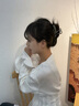 卡瑪倫（KAMALUN）麥穗發(fā)夾飾女2025款高級(jí)感發(fā)卡盤發(fā)抓夾鯊魚(yú)夾520送女朋友禮物 麥穗抓夾【不刻字】 曬單實(shí)拍圖