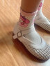西兒童鞋女童小皮鞋夏季兒童公主鞋中大童鏤空軟底皮鞋包頭涼鞋 女童編織小皮鞋【米白色】 25碼內長(cháng)15.5cm 曬單實(shí)拍圖
