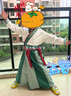 微曼小鹿 兒童漢服 男女童漢服唐裝中國風(fēng)古裝漢服 兒童演出服春秋款 166 綠色男童 110 曬單實(shí)拍圖