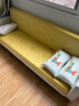 L&S LIFE AND SEASON 沙发床 折叠沙发两用小户型科技布艺沙发网红S96黄色+米白 2.0米 实拍图