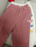 真維斯童裝女童燈芯絨褲子2025新款秋冬兒童加絨長(cháng)褲防風(fēng)束腳女孩外穿保暖褲 粉/白心標K-杏/J彩色心K 140 cm 曬單實(shí)拍圖