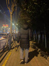 謙集（QIANJI）長(zhǎng)款白鴨絨羽絨服男士冬季加厚保暖連帽外套高端潮流休閑派克大衣 黑色 【LJY31】 L 建議體重129-145斤 曬單實(shí)拍圖