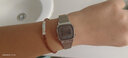 卡西歐（CASIO）手表女 小方塊時(shí)尚復古簡(jiǎn)約防水女表學(xué)生表小金表 電子表 LA670WA-7D 曬單實(shí)拍圖