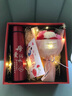 牧童詩生日禮物實用送媽媽刻字保溫杯水杯女生創(chuàng)意禮品畢業(yè)送老師有意義 紅色母愛杯+康乃馨 曬單實拍圖