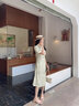 浮云堂.雅」笑嫣然.中式真絲桑蠶絲旗袍連衣裙女2025夏款禪意茶服 淺綠 M 曬單實(shí)拍圖