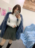 妃麗慕尚半高領毛衣女裝緊身保暖內搭打底衫秋冬季加絨加厚修身針織衫上衣 599杏色 S 曬單實拍圖