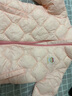 Classic Teddy兒童棉服男女童外套秋冬保暖棉衣加厚內膽中大童裝衣服 淺粉 120  曬單實(shí)拍圖
