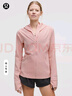 lululemon丨Mist Over 女士運動(dòng)夾克 拒水 防曬 LW4BSRS 朦朧粉 線(xiàn)上專(zhuān)售 XS /4 曬單實(shí)拍圖