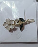 菱夢 小清新花朵發(fā)夾 復古法式劉海夾溫柔氣質(zhì)發(fā)卡側(cè)邊夾網(wǎng)紅發(fā)飾 1個 梔子花 曬單實拍圖