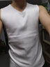 續點(diǎn)保暖背心男士加絨加厚無(wú)袖寬肩圓領(lǐng)健身修身緊身內衣男棉馬甲男冬 白色V領(lǐng) XL 碼132-142斤左右修身版型 曬單實(shí)拍圖