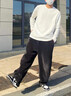 真維斯長(cháng)袖t恤男秋款美式休閑內搭潮牌衣服韓版寬松運動(dòng)純棉圓領(lǐng)打底衫 【100%純棉】白色 L (175) (收藏加購優(yōu)先發(fā)) 曬單實(shí)拍圖