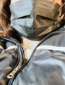 ENVΛE恩惠医疗一次性医用外科口罩黑色100只（每10只独立包装/袋*10）灭菌级成人透气防晒防尘轻薄透气 实拍图