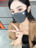 李寧保暖口罩秋冬季騎行面罩男女士防寒防風(fēng)塵面罩加厚騎車(chē)可水洗口罩 曬單實(shí)拍圖