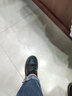 ZHR小白鞋女真牛皮松緊帶百搭樂(lè )福鞋簡(jiǎn)約通勤潮流女鞋 BT10 黑色 38  曬單實(shí)拍圖