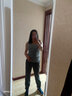 歐凱茜（Aucassie） 夏運動(dòng)寬松褲女高腰束腳戶(hù)外休閑速干跑步健身瑜伽衛褲 漿果色 M (體重95-105) 曬單實(shí)拍圖
