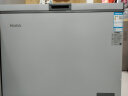 奥马（Homa）200升家用商用冰柜一级能效省电多功能卧式冷藏冷冻变温柜BC/BD-200H云母灰 实拍图