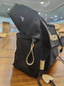 回力新款男士斜跨包潮牌ins潮小挎包背包女休閑大容量學(xué)生單肩包 黑色 大包 曬單實(shí)拍圖