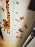 多美忆可移除身高尺墙贴宝宝儿童房卧室墙壁贴纸卡通动物贴画长颈鹿与猴 实拍图