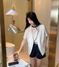 NicoleJolie黑西裝馬甲女2025秋季新款韓版時(shí)尚潮流坎肩小個(gè)子馬夾上衣外套 咖啡色 XL （建議135斤-150斤） 曬單實(shí)拍圖