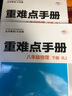 全新重難點(diǎn)手冊八年級下冊物理 數學(xué)初中2年級物理教輔資料初二8年級下學(xué)期物理八下知識 重難點(diǎn)八下數學(xué) 曬單實(shí)拍圖