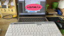 罗技（Logitech）K580 键盘 蓝牙键盘 办公键盘 无线键盘 便携超薄键盘 笔记本键盘 平板键盘 芍药白 实拍图