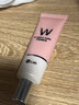 wlab（w.lab）妝前乳打底隔離遮瑕毛孔水潤控油提亮膚色 妝前乳35g/支【粉色】 曬單實拍圖