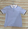 洽函幼兒園園服夏裝夏季套裝新款小學(xué)生校服夏天兒童純棉短袖運動(dòng)班服 單件短袖藍色P 140 曬單實(shí)拍圖