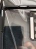 梵维派适用华为nova7pro手机壳保护套素皮双面玻璃5g版镜头全包防摔防指纹透明磁吸翻盖个性男女款 全包镜头Nova7pro【亮色黑】双面玻璃版 实拍图