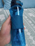 UZSPACE優(yōu)之兒童水杯小學(xué)生上學(xué)便攜運動(dòng)塑料杯子男女tritan搖搖杯飲用壺 松石青550ml 曬單實(shí)拍圖