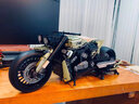 潘洛斯寶馬摩托車(chē)積木拼裝玩具男孩成人高難度大型機車(chē)模型生日禮物10歲 哈雷暗夜幻影-2427顆粒672110 摩托車(chē)積木機車(chē)模型 曬單實(shí)拍圖