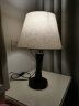 梵帝莱 现代中式简约实木台灯卧室床头灯创意书房家用喂奶起夜复古台灯 米白麻布罩 遥控开关+ 7W智能LED灯泡 实拍图