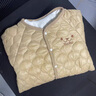 G.duck嬰兒冬裝加絨連體衣輕薄寶寶羽絨棉服外出冬季嬰幼兒衣服冬裝防風(fēng) 咖色  （加絨保暖） 73cm 曬單實(shí)拍圖