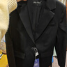 伯德小姐黑色正裝西服套裝女大學(xué)生秋冬工作職業(yè)裝面試氣質(zhì)西裝外套 TZ28 黑色西裝【春秋款】 S 適合83-93斤可穿 曬單實(shí)拍圖