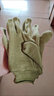 榮之拓 低溫防寒保暖絨布厚款大口防高溫加絨勞保手套耐磨棉布勞保軍綠色針織絨布手套 保暖加厚冬季棉手套 軍綠色絨布手套 五雙裝 曬單實(shí)拍圖