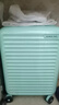 新秀麗（Samsonite）【花開(kāi)系列】行李箱拉桿箱 女新款輕便登機(jī)旅行箱贈(zèng)半透明箱套QV6 薄荷綠 20英寸 【適合1周內(nèi)短途旅行】 曬單實(shí)拍圖