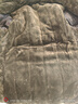 尤薩軍大衣棉大衣男冬季加厚加絨冷庫(kù)防寒服長(zhǎng)款勞保棉服女保安棉大衣 （可拆洗）加厚珊瑚絨棉大衣 均碼/適合120-180斤 曬單實(shí)拍圖