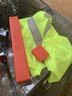 巨木反光背心反光衣馬甲工地安全反光衣服施工應急救援警示交通年檢用 反光背心+三角架警示牌+滅火器 曬單實(shí)拍圖