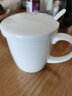 瓷秀源 創(chuàng  )意陶瓷杯子骨瓷杯馬克杯帶蓋帶勺情侶水杯咖啡杯茶杯會(huì )議杯 14滑蓋杯 曬單實(shí)拍圖