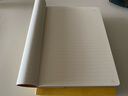 前通(front)筆記本子文具B5大號加厚記事本商務(wù)100G道林紙不易洇墨114張DV69T本 B5黃色 橫線頁 曬單實(shí)拍圖