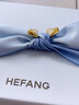 HEFANG何方珠寶小虎牙K金耳釘耳飾女士輕奢高級(jí)感七夕情人節(jié)禮物送女友 金色 曬單實(shí)拍圖
