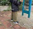LI-NING KIDS李寧兒童運(yùn)動(dòng)鞋男童女小童舒適透氣小阿甘魔術(shù)貼童鞋百搭休閑鞋 標(biāo)準(zhǔn)黑/標(biāo)準(zhǔn)白-83 （春秋密織網(wǎng)） 27  內(nèi)長(zhǎng)約17.6cm適合腳長(zhǎng)16.6cm 曬單實(shí)拍圖