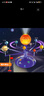 靈俞太陽(yáng)系行星模型旋轉八大行星投影3D立體天體儀教兒童科學(xué)stem玩具 太陽(yáng)系行星語(yǔ)音投影儀【中英雙語(yǔ)】 曬單實(shí)拍圖