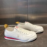 美國馬球協(xié)會（U.S.POLO ASSN.）休閑男鞋2025夏季新款男士休閑鞋頭層牛皮輕奢潮流一腳蹬平底鞋男 米紅 41 (255mm) 標準皮鞋碼- 曬單實拍圖