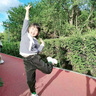 艾諾輪兒童衛(wèi)衣女春秋款1-8歲中小童女寶寶海軍風(fēng)休閑T恤條紋百搭上衣 藍(lán)色條紋披肩 140 cm 曬單實(shí)拍圖
