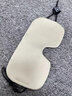 蠶之官 真絲眼罩遮光睡眠專用睡覺(jué)護(hù)眼罩緩減眼疲勞助眠男女生午睡薄款 【0.2cm超薄 黑】送禮盒+收納袋 曬單實(shí)拍圖